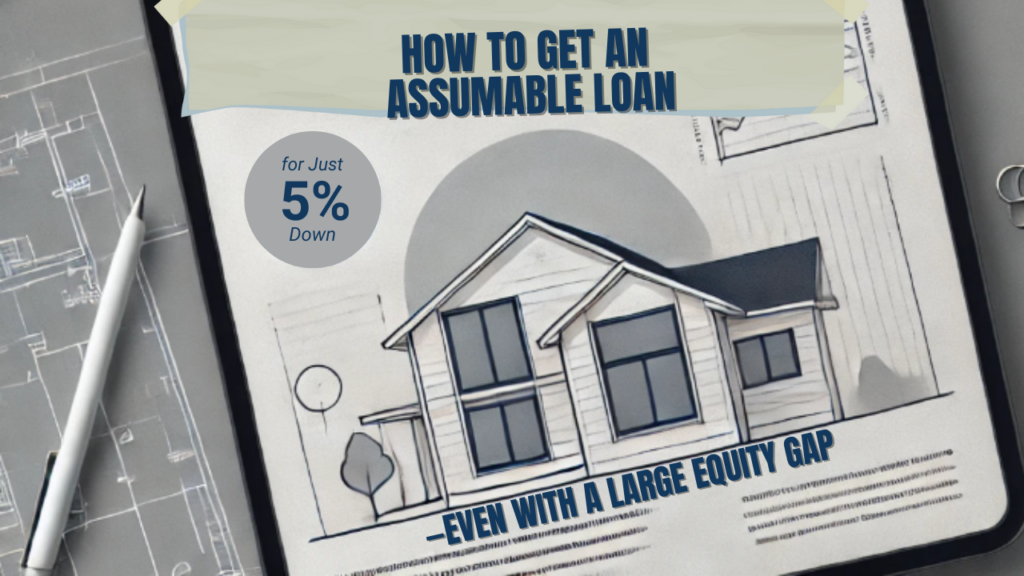 How to Get an Assumable Loan for Just 5% Down—Even with a Large Equity Gap